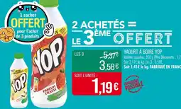 Match YOP Yaourt à boire offre