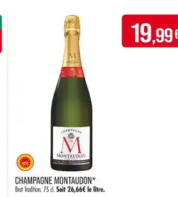 Match Montaudon Champagne Montaudon offre