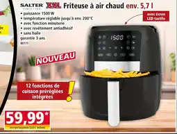 Norma Salter XXL Friteuse à air chaud env. 5,7 l offre