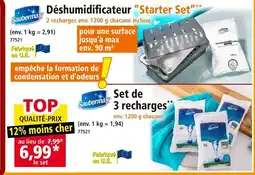 Norma Saubermax Déshumidificateur Starter Set offre