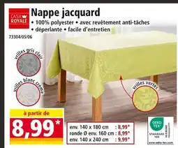 Norma Casa Royale Nappe jacquard offre