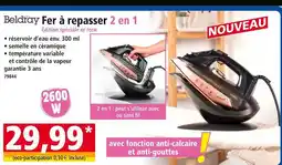 Norma Beldray Fer à repasser 2 en 1 Edition spéciale or rose offre