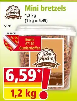 Norma Ben Apéro Mini bretzels offre