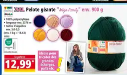 Norma Createlli Pelote géante Méga Family offre