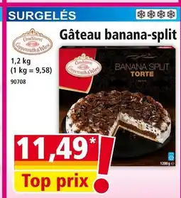 Norma Coppenrath & Wiese Gâteau banana-split offre