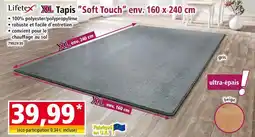 Norma Lifetex XL Tapis Soft Touch env. 160 x 240 cm offre