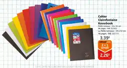 Colruyt Clairefontaine Cahier Koverbook offre