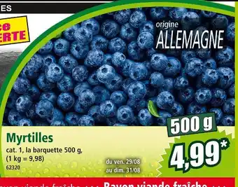 Norma Myrtilles offre