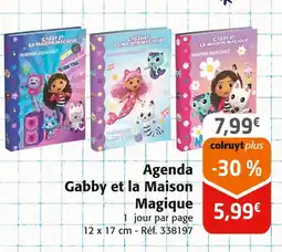Colruyt Gabby et la Maison Magique Agenda Gabby et la Maison Magique offre