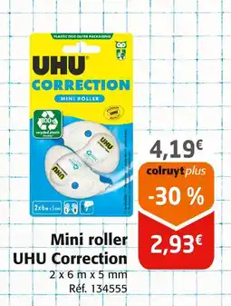 Colruyt UHU Mini roller offre
