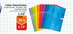 Colruyt Clairefontaine Cahier offre