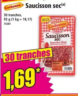 Norma Cochonou Saucisson sec offre