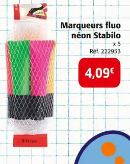 Colruyt Stabilo Marqueurs fluo néon offre