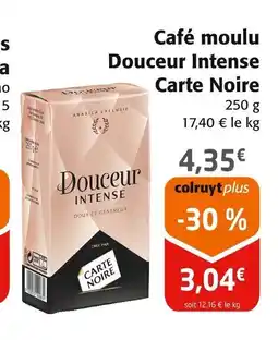 Colruyt CARTE NOIRE Café moulu Douceur Intense offre