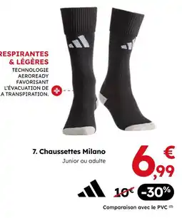 Sport 2000 ADIDAS Chaussettes milano offre