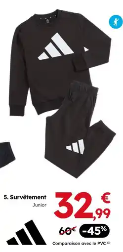 Sport 2000 Adidas Survêtement offre