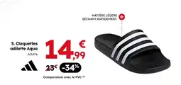 Sport 2000 Adidas Claquettes adilette aqua adulte offre