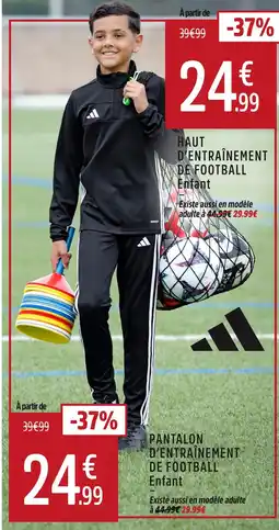 Intersport Adidas Haut d'entraînement de football Enfant offre