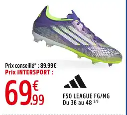 Intersport adidas F50 LEAGUE FG/MG offre