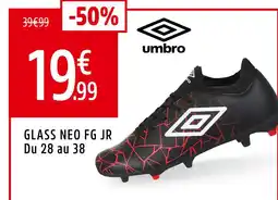 Intersport UMBRO GLASS NEO FG JR offre