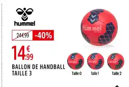 Intersport HUMMEL Ballon de handball offre