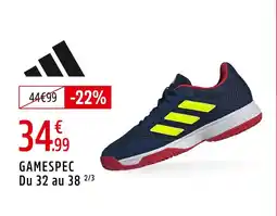 Intersport ADIDAS GAMESPEC offre