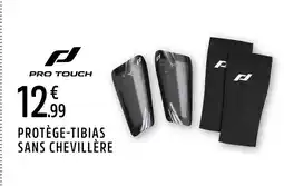 Intersport PRO TOUCH Protège-tibias sans chevillère offre