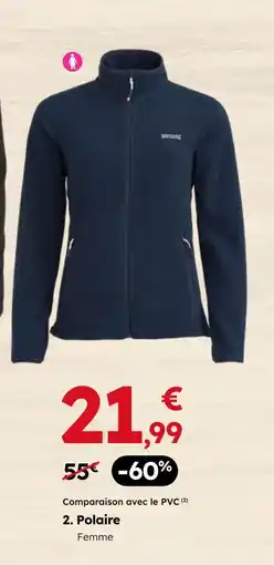 Sport 2000 regatta Polaire offre