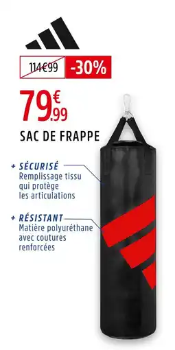 Intersport Adidas Sac de frappe offre