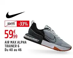 Intersport NIKE Air Max Alpha Trainer 6 offre