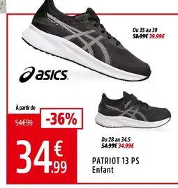 Intersport ASICS PATRIOT 13 PS Enfant offre