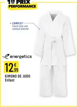 Intersport ENERGETIS KIMONO DE JUDO Enfant offre