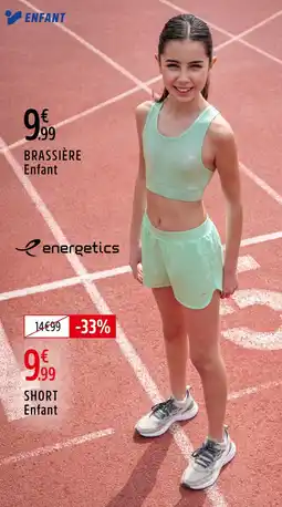 Intersport ENERGETICS Brassière Enfant offre