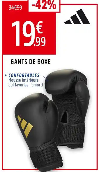 Intersport ADIDAS Gants de boxe offre