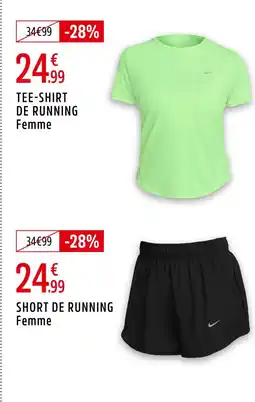 Intersport Nike Tee-shirt de running Femme offre