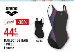 Intersport ARENA Maillot de bain 1 pièce Femme offre