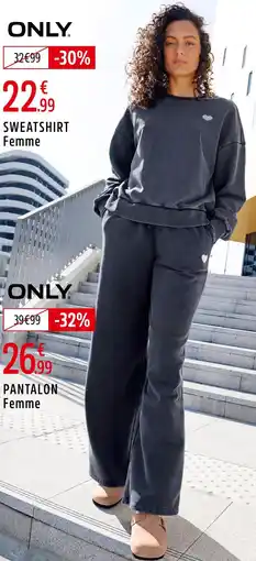Intersport ONLY Sweatshirt Femme offre