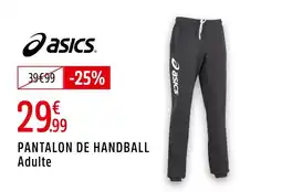 Intersport Asics Pantalon de handball offre