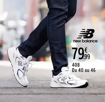 Intersport new balance 408 offre