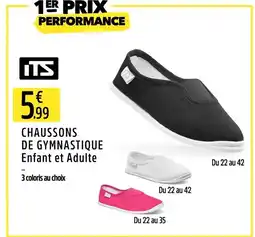 Intersport ITS Chaussons de gymnastique offre