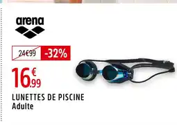 Intersport ARENA Lunettes de piscine offre