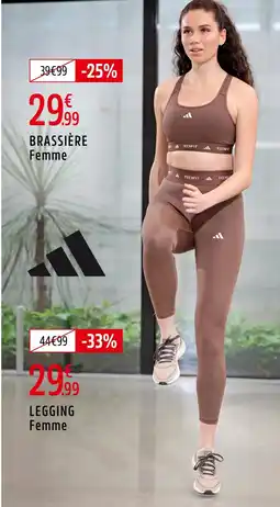 Intersport ADIDAS Brassière femme offre