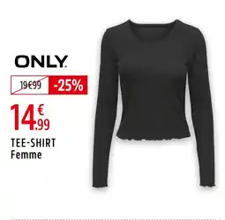 Intersport ONLY Tee-shirt Femme offre