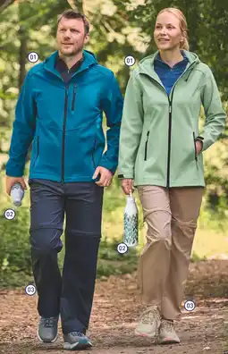 ALDI ADVENTURIGE VESTE SOFTSHELL offre
