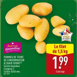 ALDI Pommes de terre de consommation à chair ferme offre