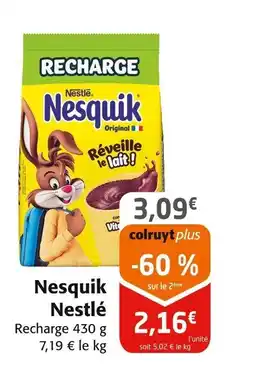 Colruyt NESQUIK Nestlé offre