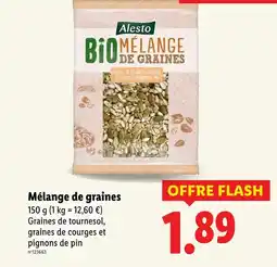 Lidl Alesto Bio Mélange de graines offre