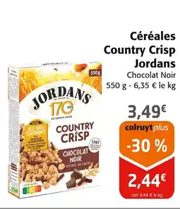Colruyt JORDAN'S Céréales Country Crisp offre