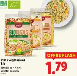 Lidl Kania Plats végétariens Bio offre