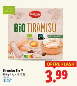 Lidl Milbona Bio Tiramisu offre